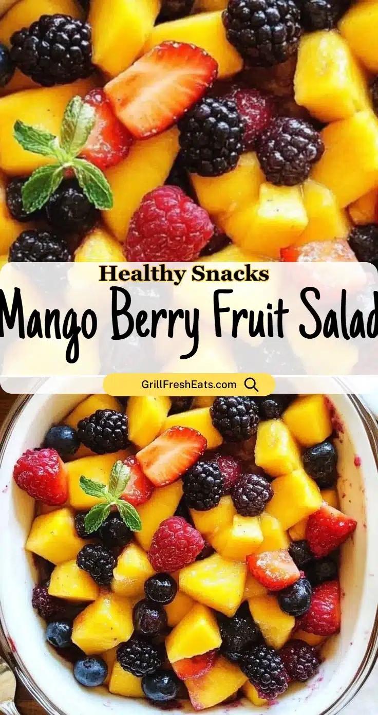 Mango Berry Fruit Salad