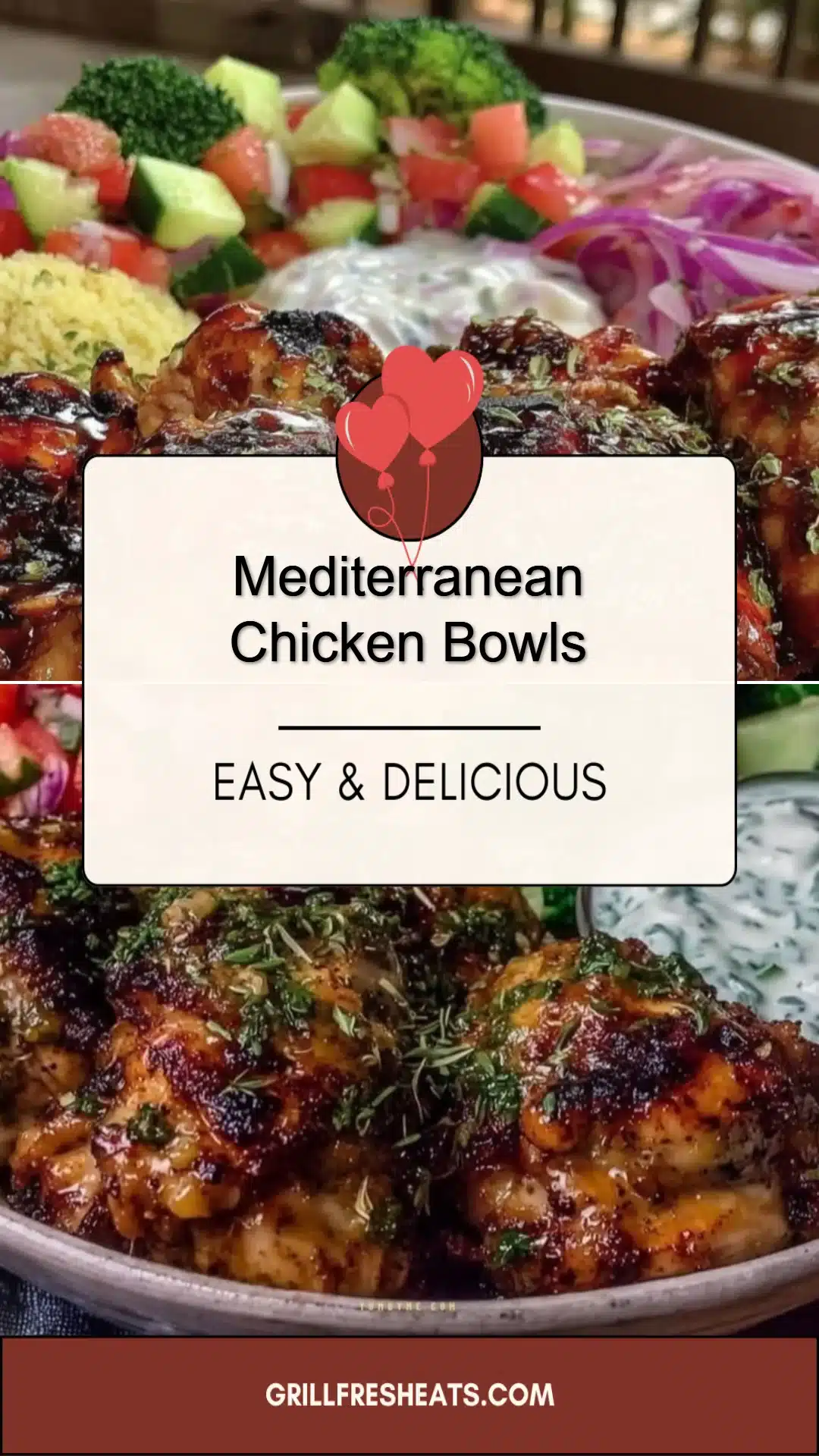 Mediterranean Chicken Bowls