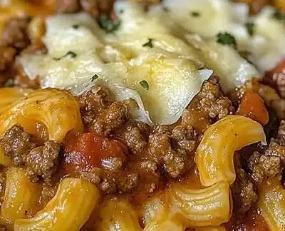 One Pot Beefaroni