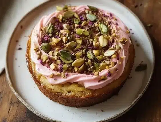 Rosewater and Pistachio Delight