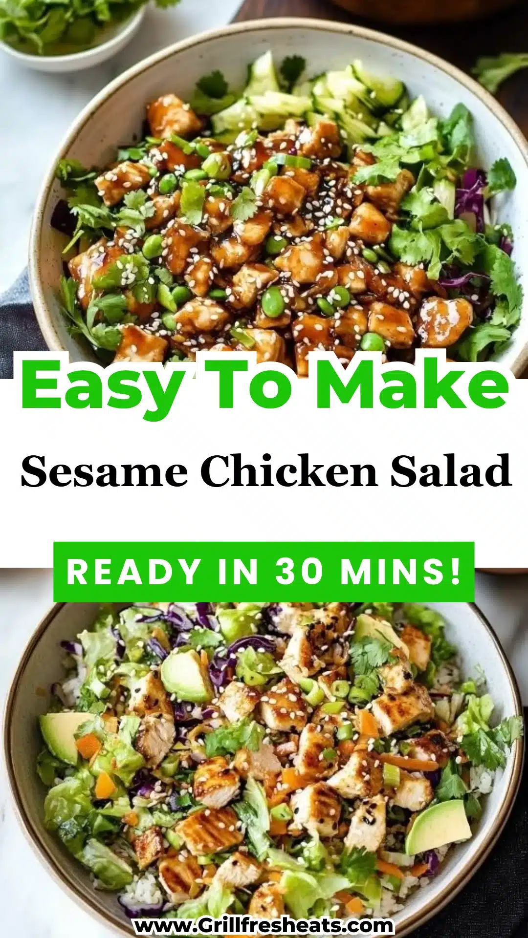 Sesame Chicken Salad