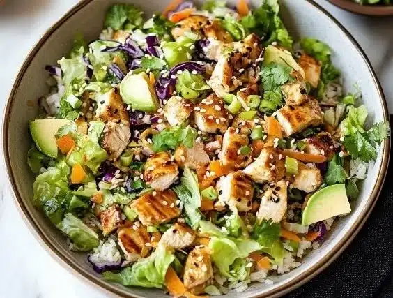 Sesame Chicken Salad