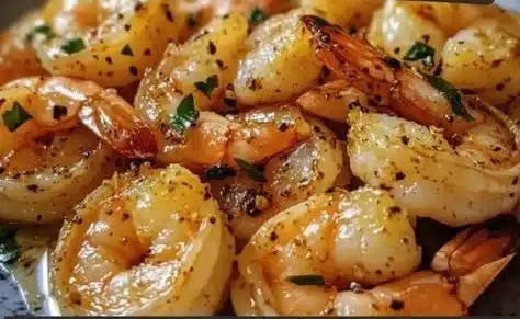 Simple Lemon Garlic Shrimp