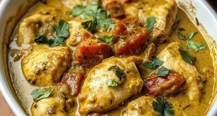 Slow-Cooked Chicken Curry