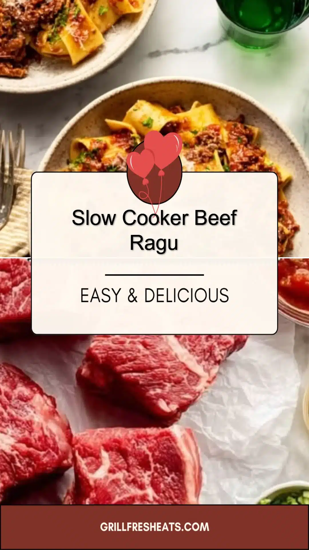 Slow Cooker Beef Ragu