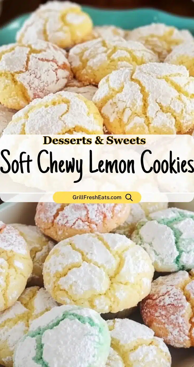 Soft Chewy Lemon Cookies