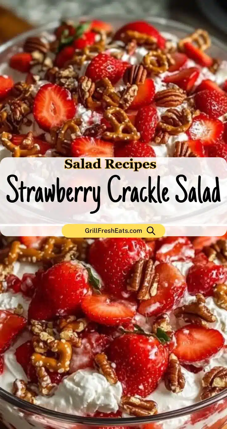Strawberry Crackle Salad