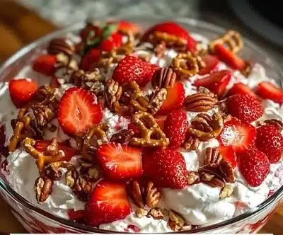 Strawberry Crackle Salad