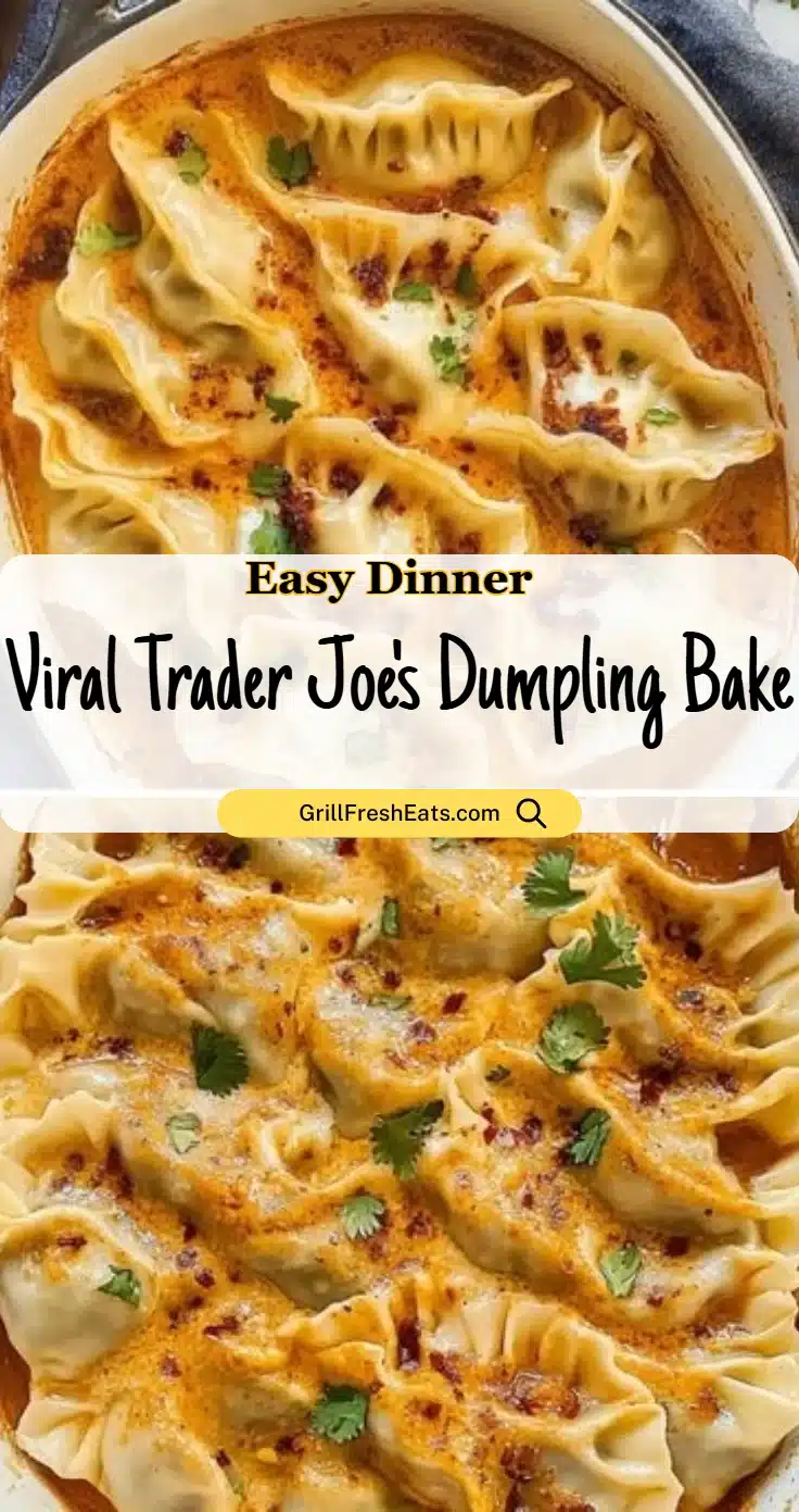 Viral Trader Joe's Dumpling Bake