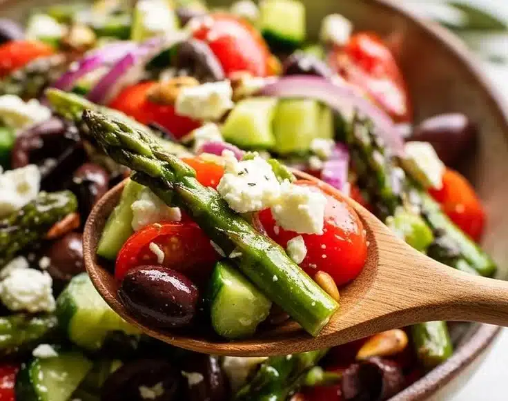 30-Minute Grilled Asparagus Salad