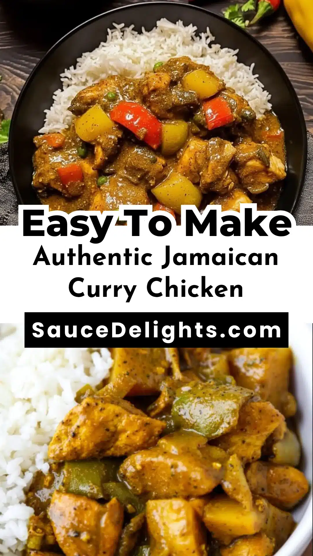 Authentic Jamaican Curry Chicken