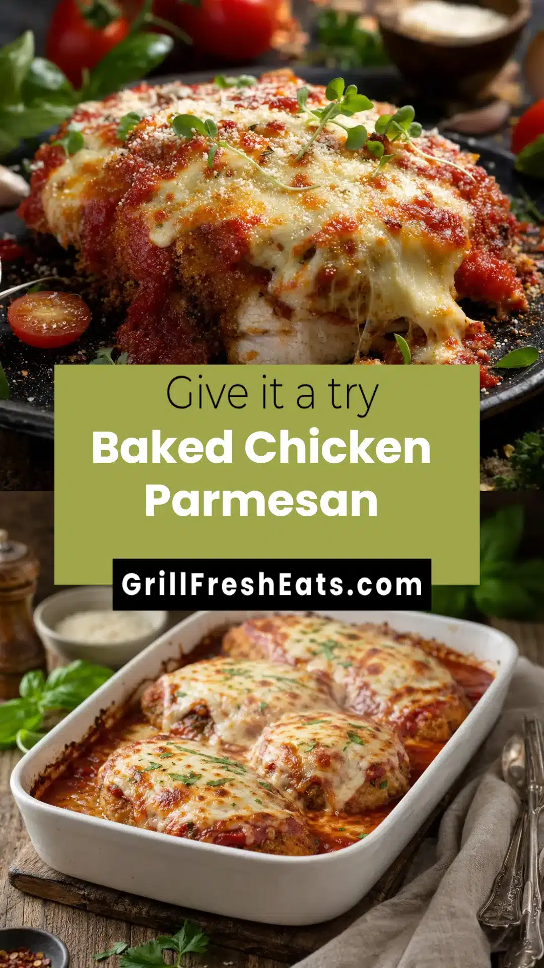 Baked Chicken Parmesan
