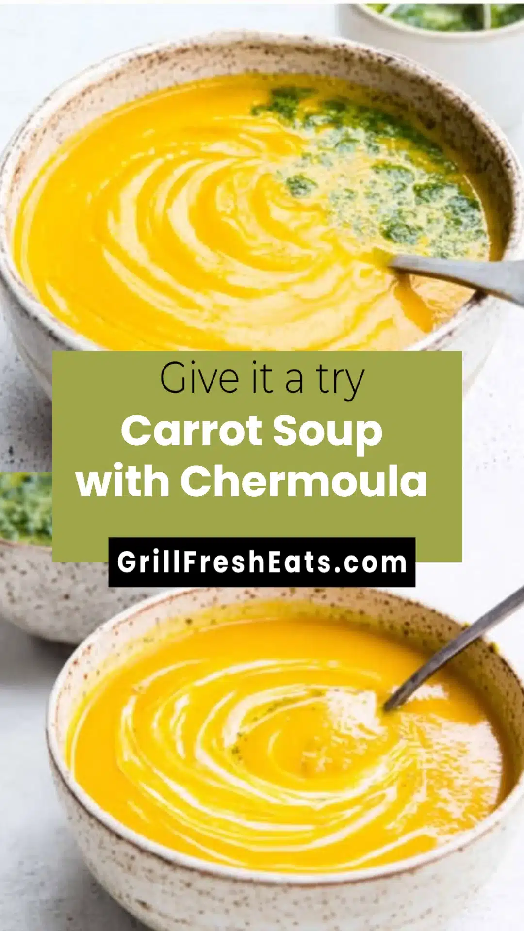 Carrot Soup with Chermoula