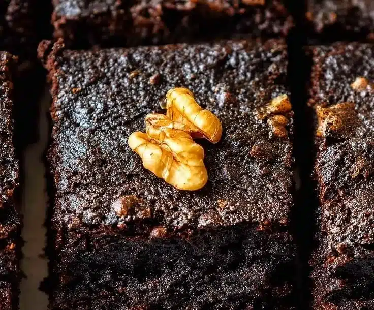 Classic Eggless Chocolate Brownies