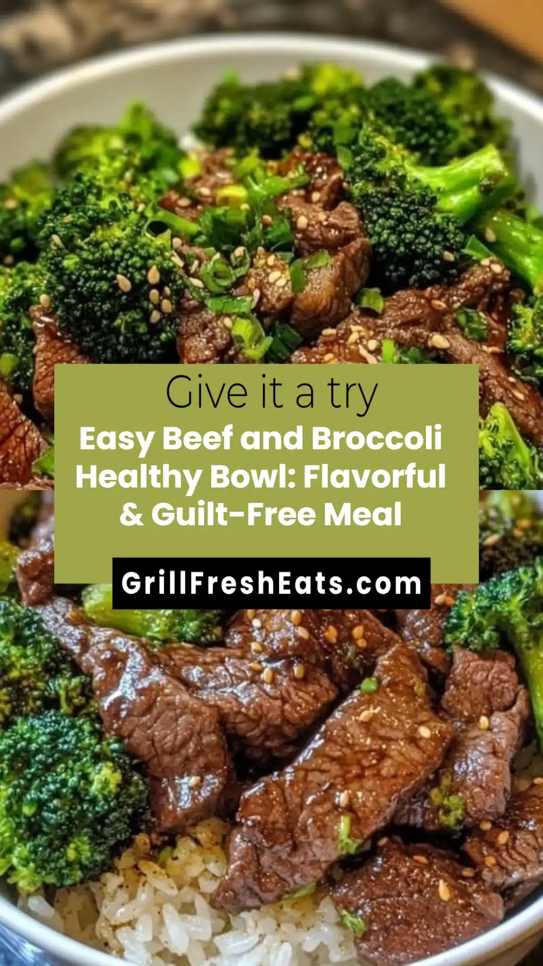 Easy Beef and Broccoli Healthy Bowl: Flavorful & Guilt-Free Meal