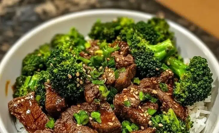 Easy Beef and Broccoli Healthy Bowl: Flavorful & Guilt-Free Meal