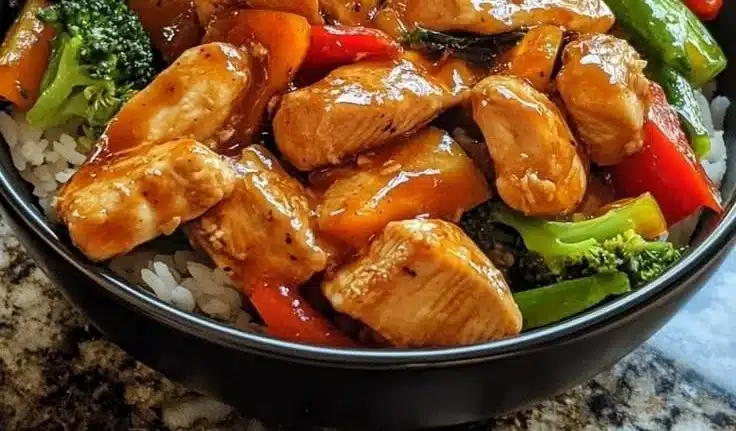 Easy & Flavorful Simple Chicken Veggie Stir Fry Bowl Recipe 2 Easy & Flavorful Simple Chicken Veggie Stir Fry Bowl Recipe