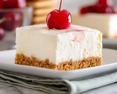 Easy Greek Yogurt No Bake Cheesecake