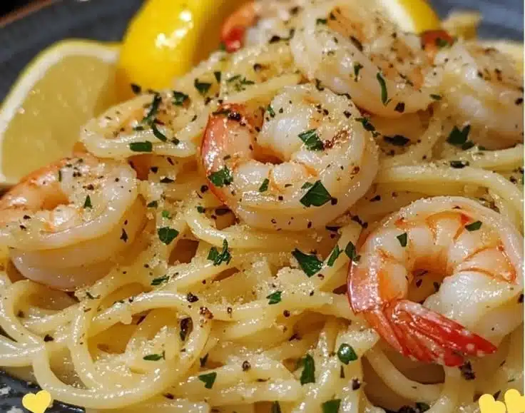 Easy Light Lemon Garlic Shrimp Pasta That Tastes Like Heaven 3 Easy Light Lemon Garlic Shrimp Pasta That Tastes Like Heaven