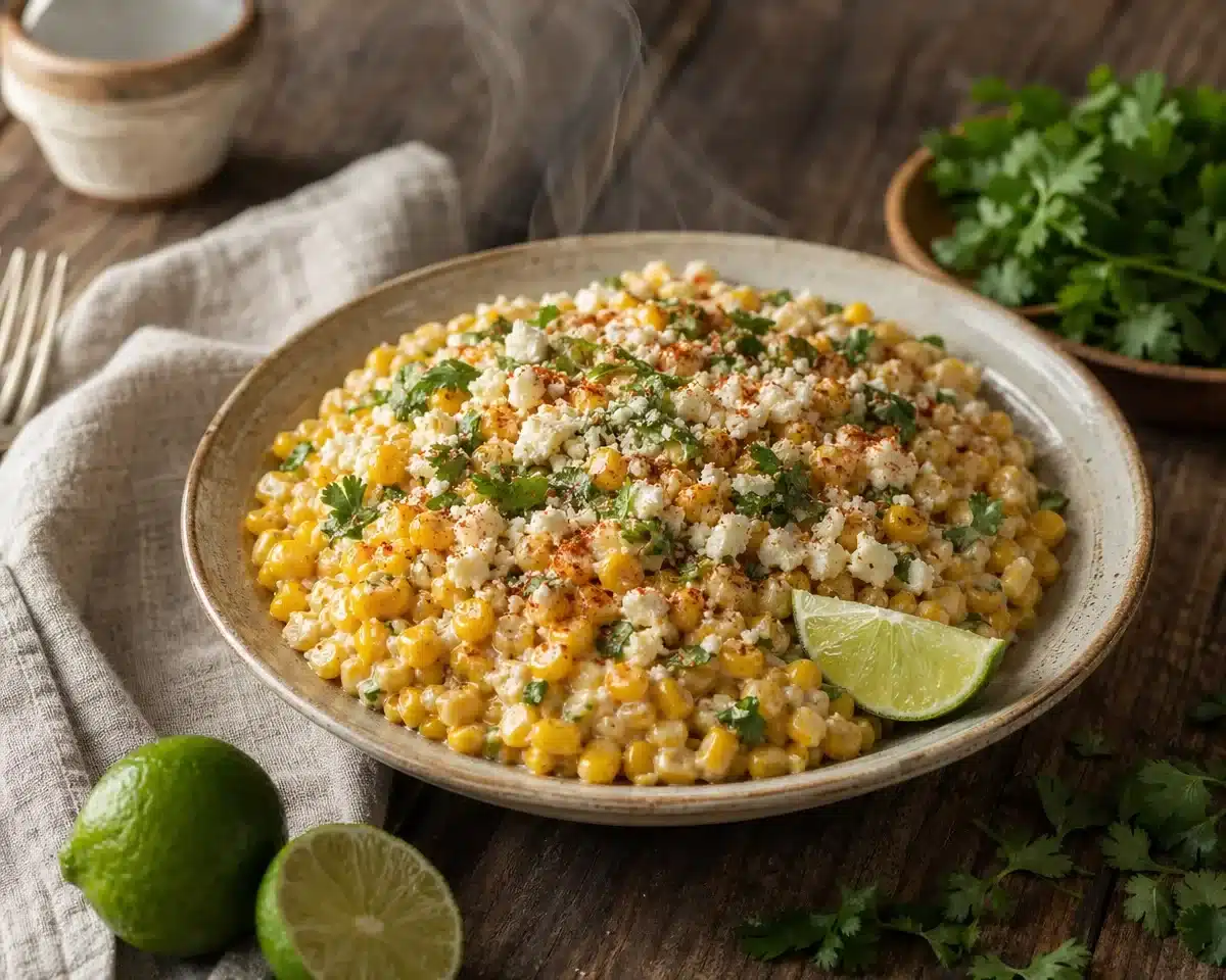 Easy Mexican Street Corn Salad