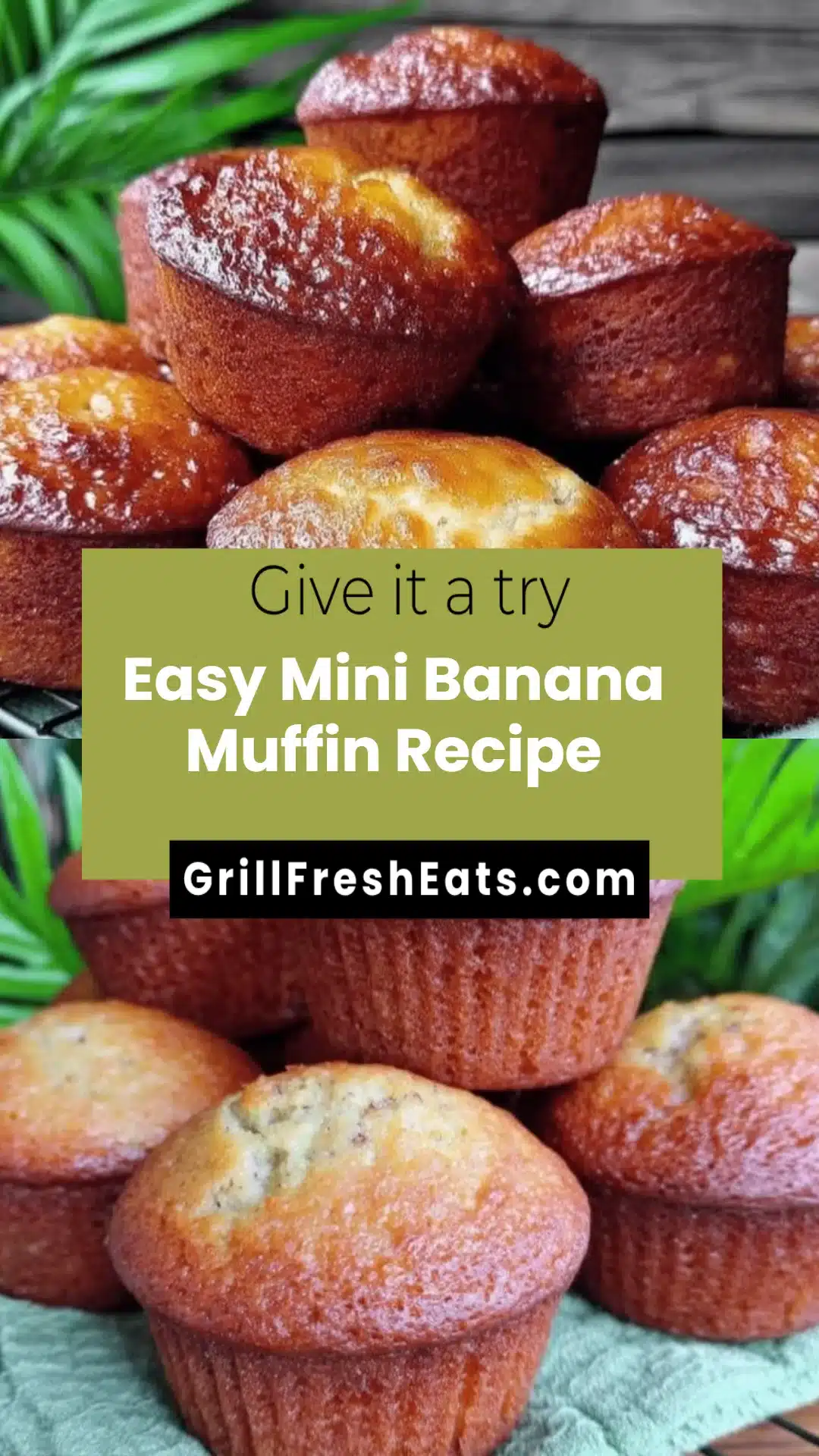 Easy Mini Banana Muffin Recipe