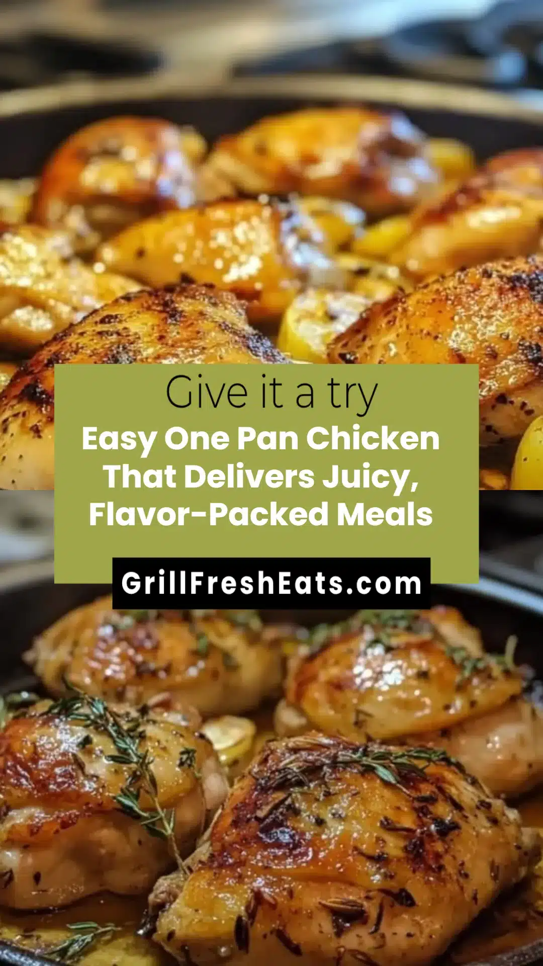 Easy One Pan Chicken That Delivers Juicy, Flavor-Packed Meals