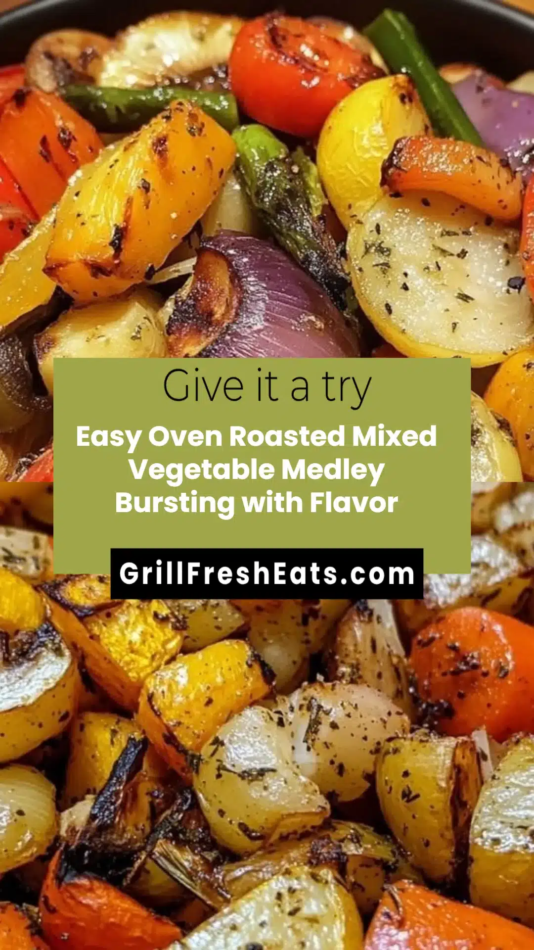 Easy Oven Roasted Mixed Vegetable Medley Bursting with Flavor