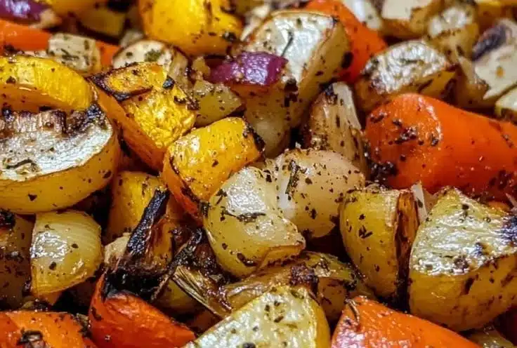 Easy Oven Roasted Mixed Vegetable Medley Bursting with Flavor