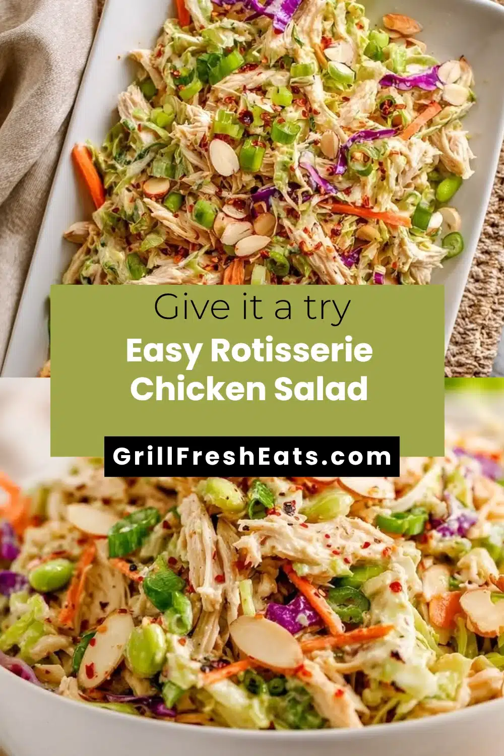 Easy Rotisserie Chicken Salad