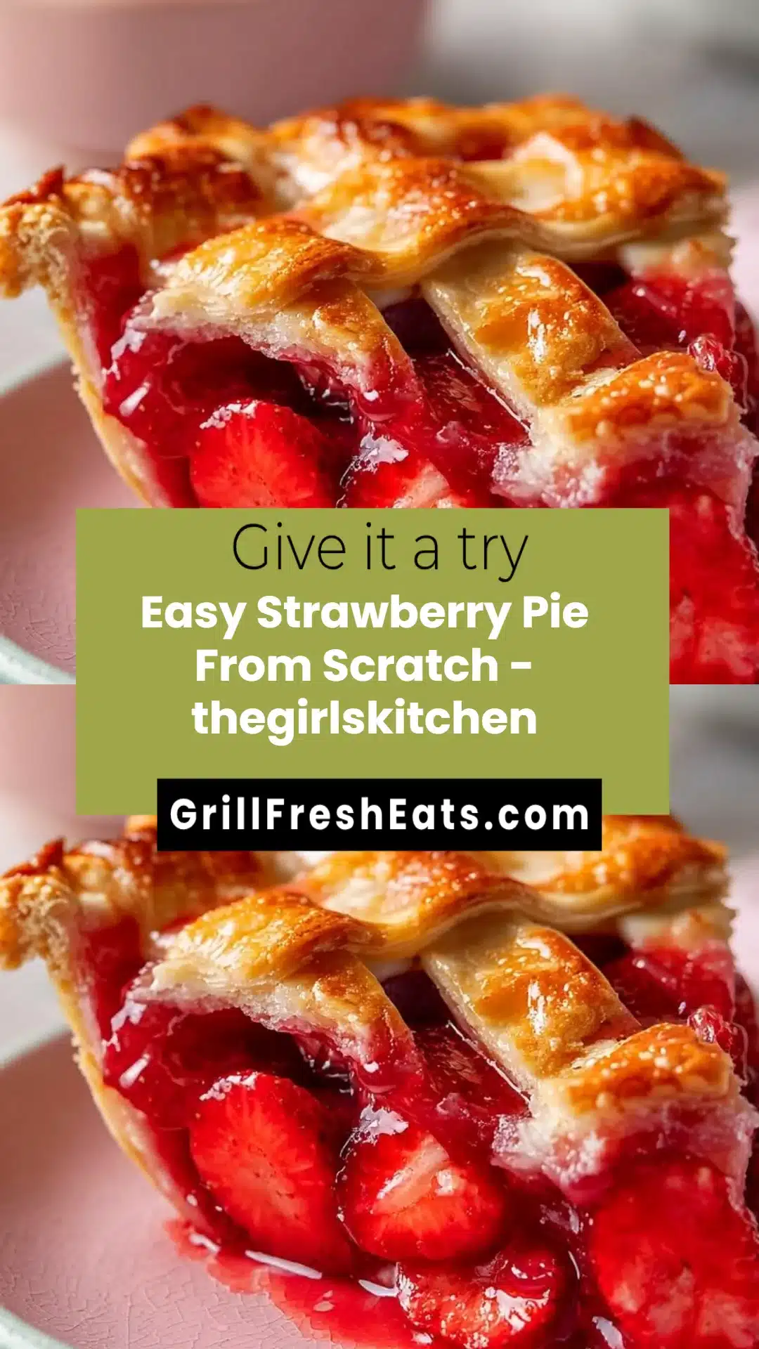 Easy Strawberry Pie From Scratch - thegirlskitchen