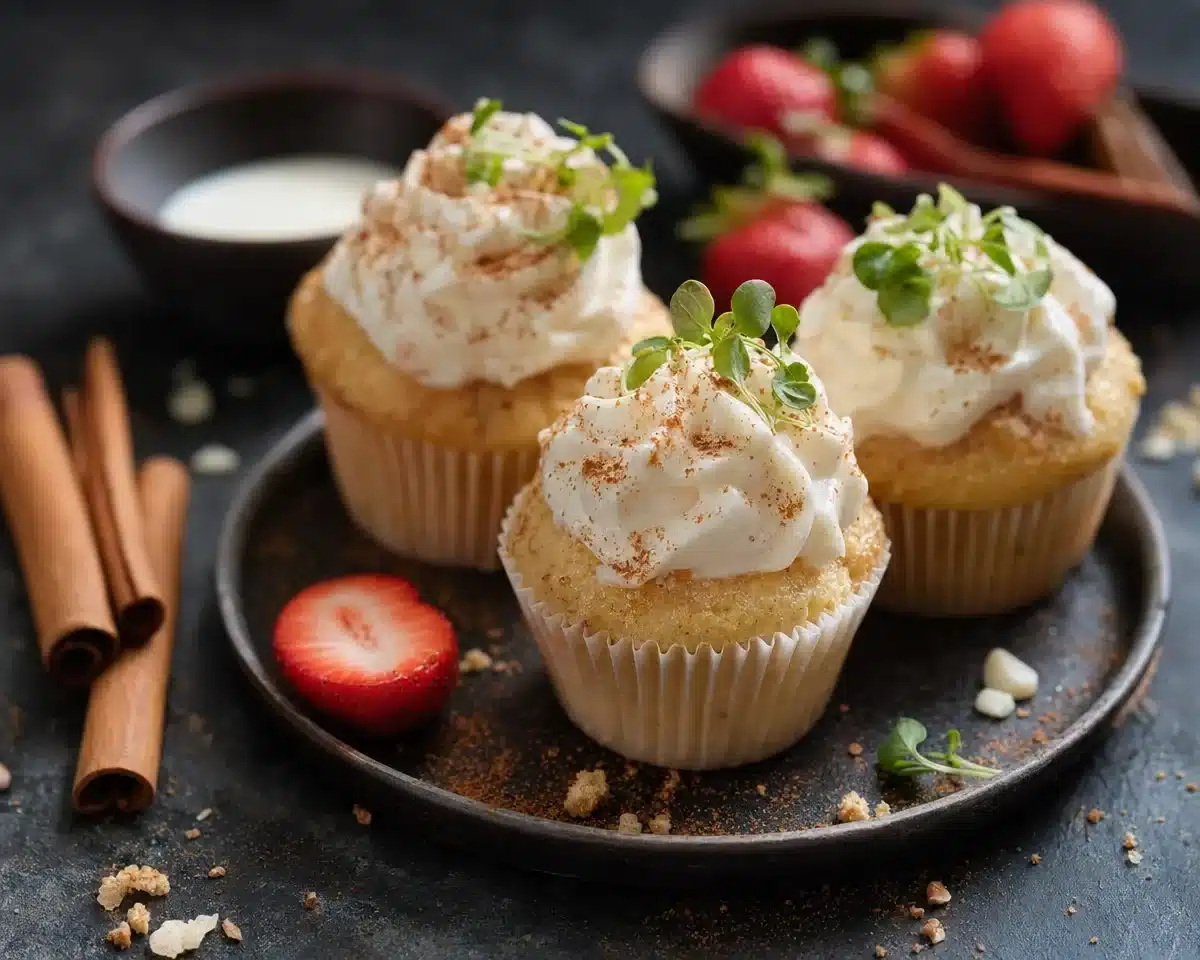 Easy Tres Leches Cupcakes
