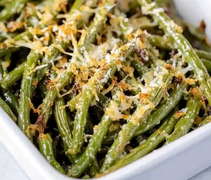 Garlic Parmesan Green Beans