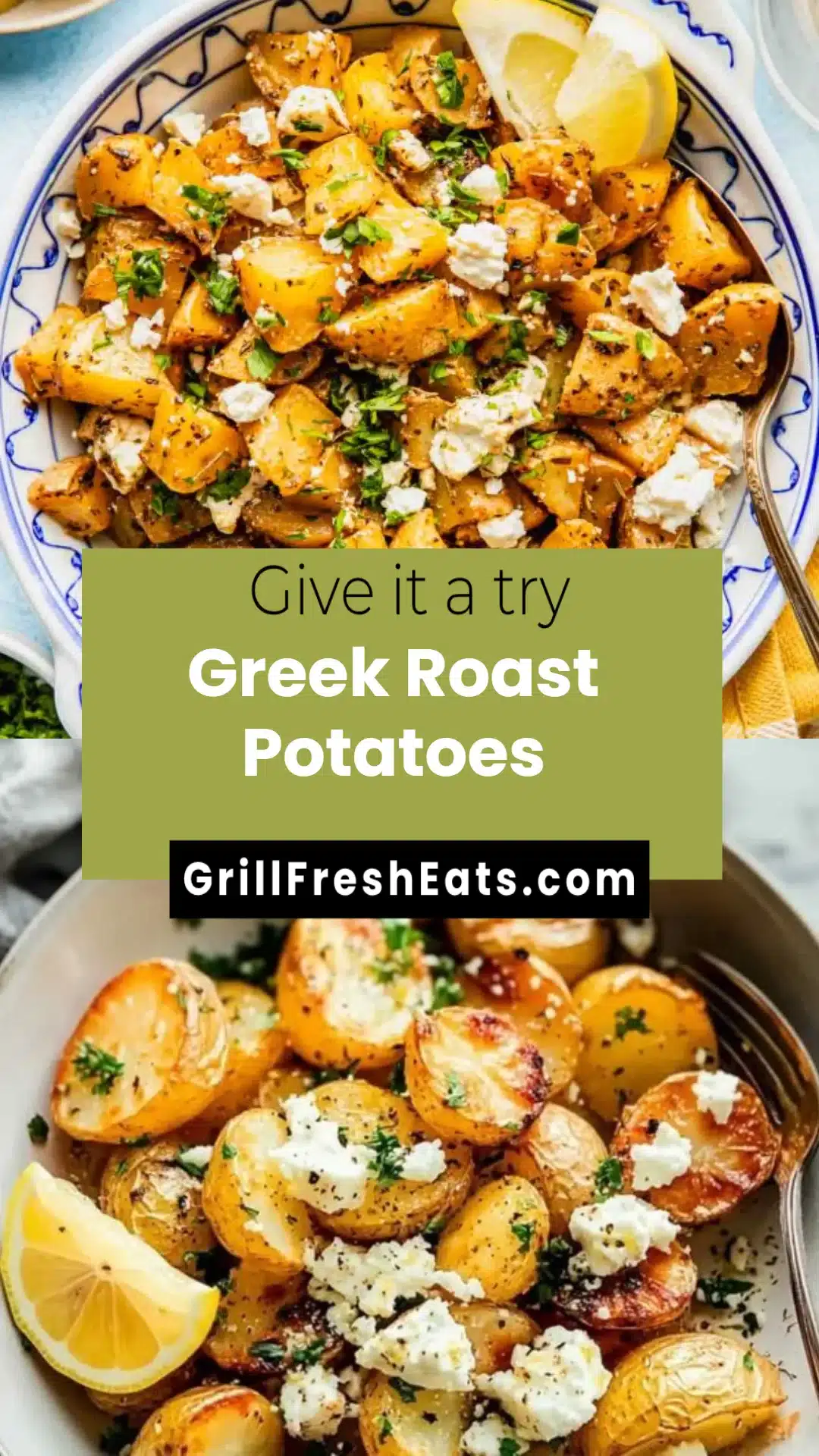 Greek Roast Potatoes 1 Greek Roast Potatoes