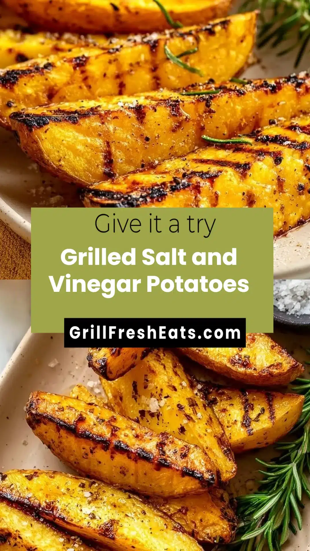 Grilled Salt and Vinegar Potatoes