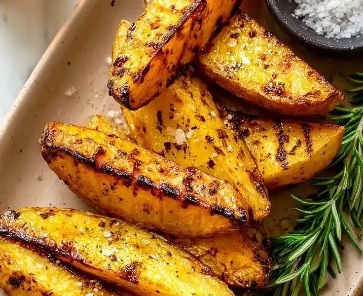 Grilled Salt and Vinegar Potatoes