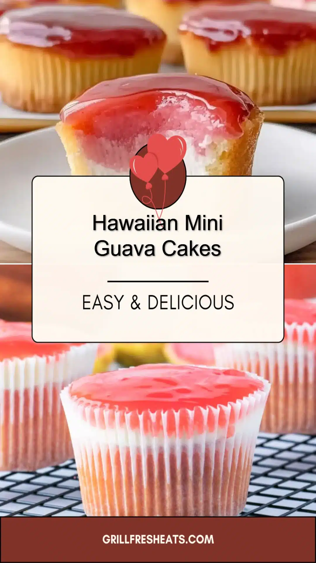 Hawaiian Mini Guava Cakes