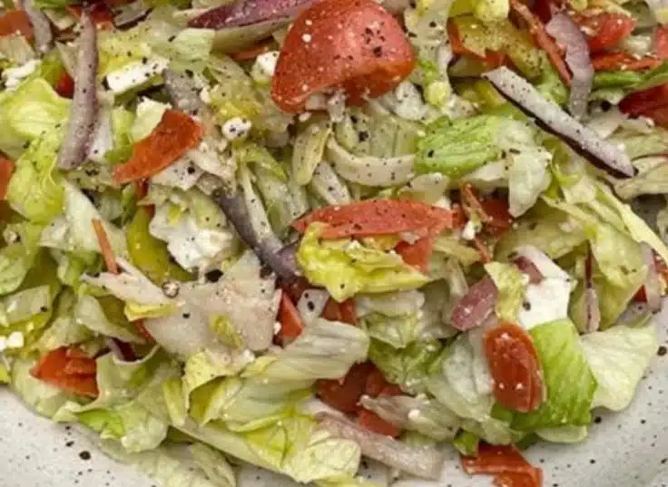 High Protein Italian Grinder Salad