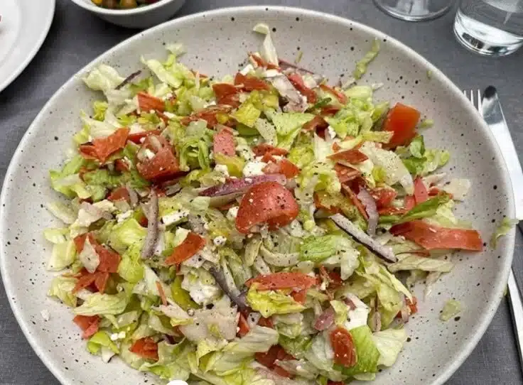 High Protein Italian Grinder Salad