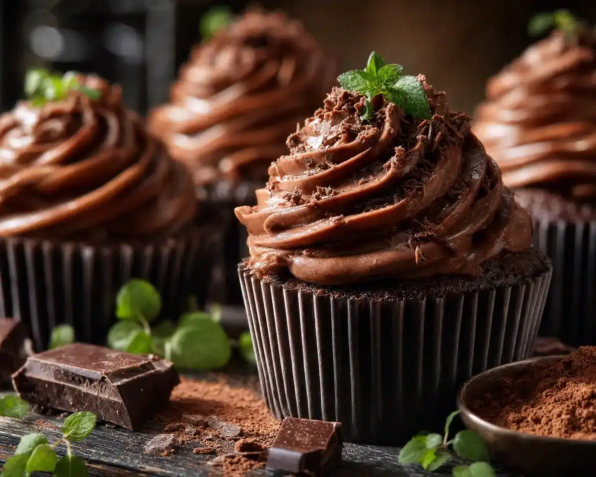 Homemade Chocolate Cupcakes