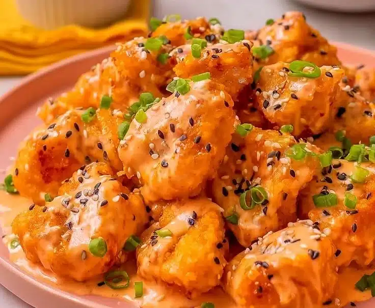 Homemade Dairy Free Bang Bang Chicken