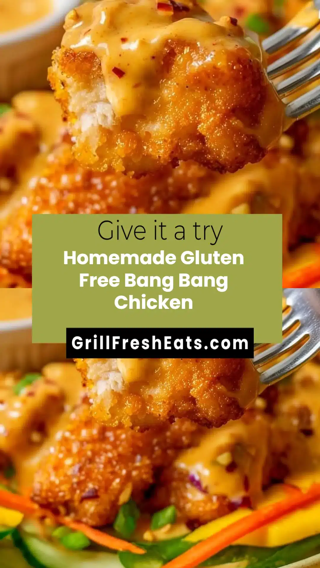 Homemade Gluten Free Bang Bang Chicken