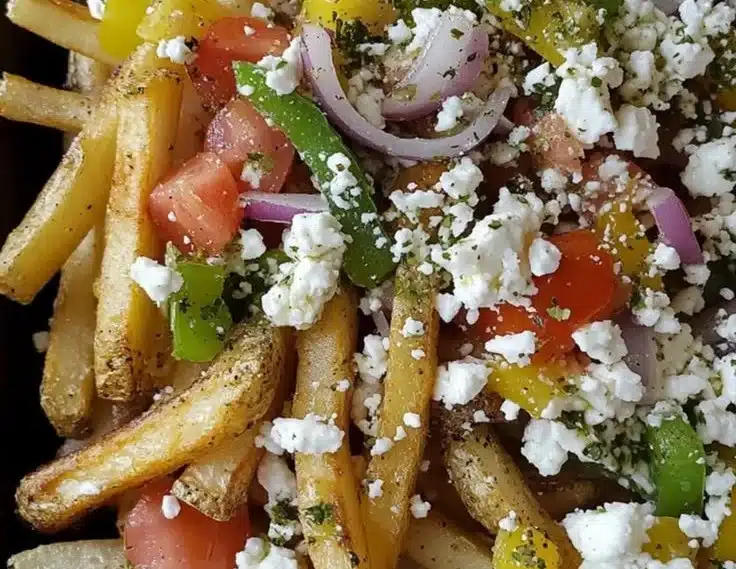 Loaded Greek Fries