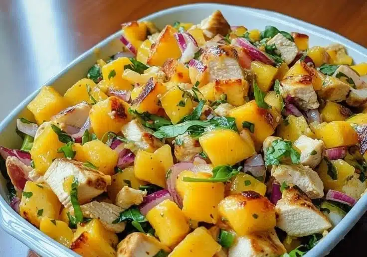 Mango Chicken Salad