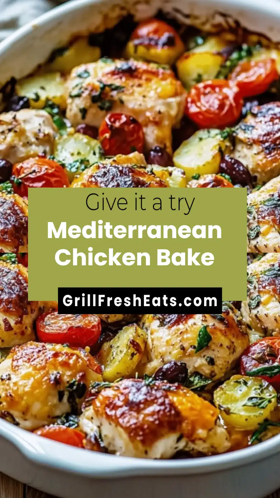 Mediterranean Chicken Bake