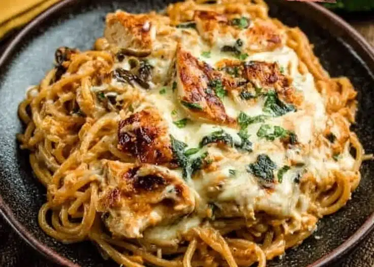 Monterey Chicken Spaghetti