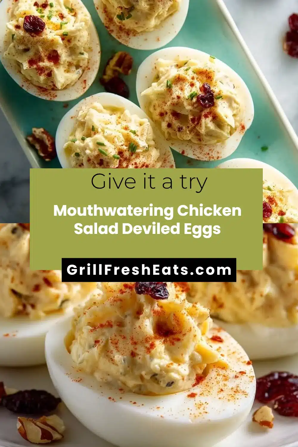 Mouthwatering Chicken Salad Deviled Eggs