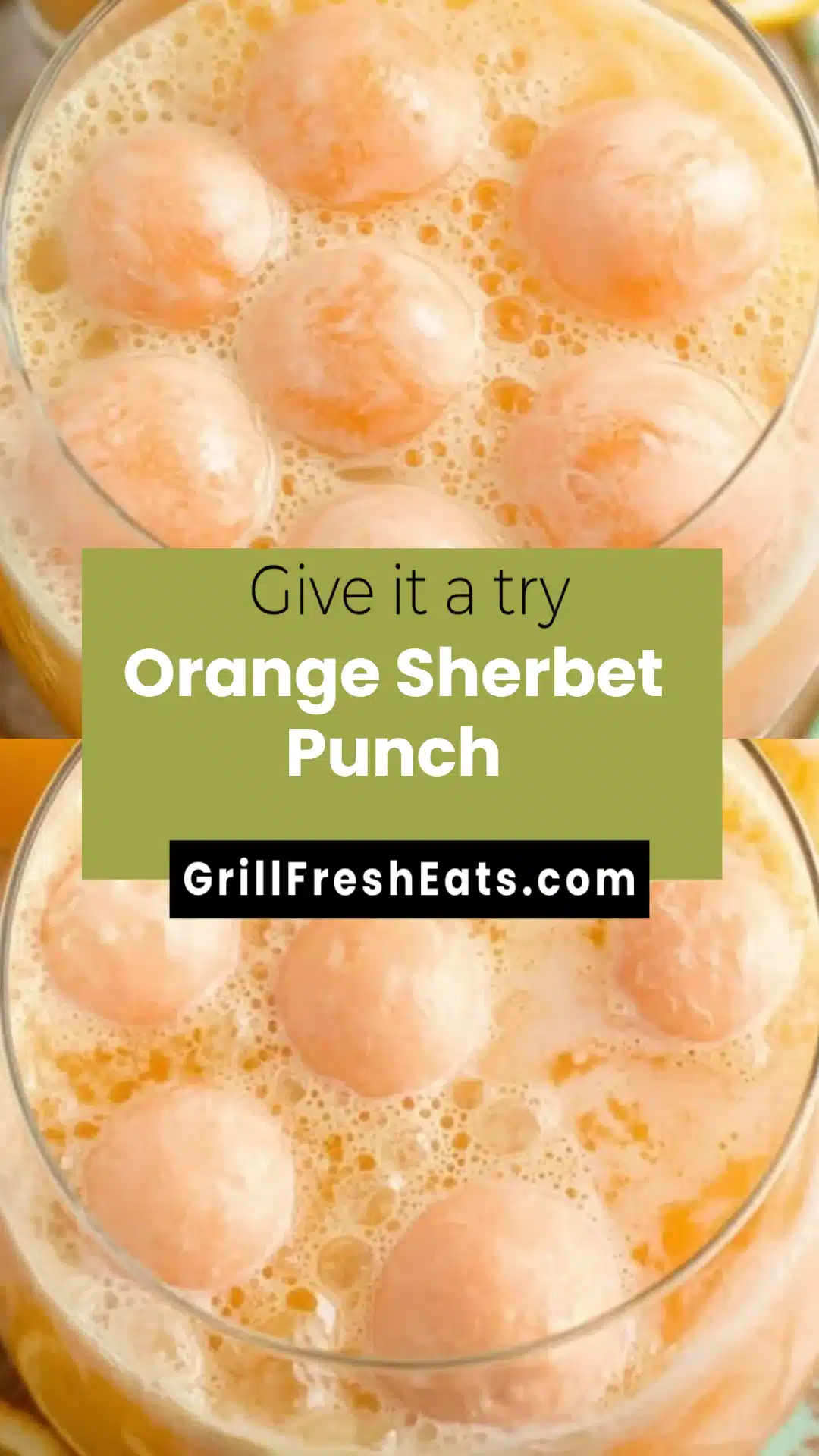 Orange Sherbet Punch