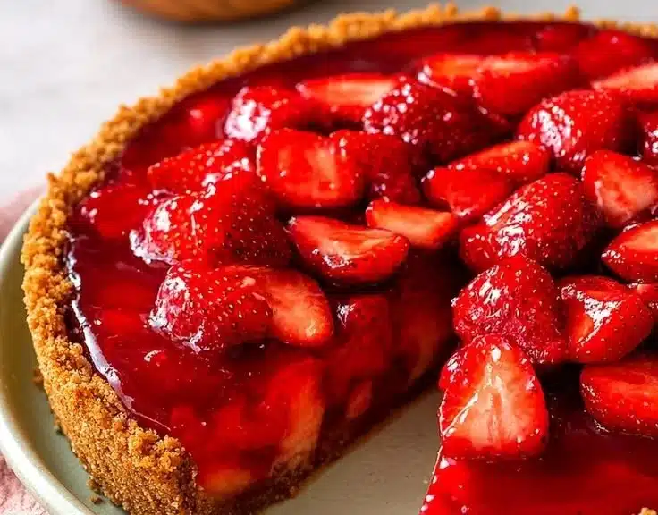 Perfect Strawberry Pie with Graham Cracker Crust