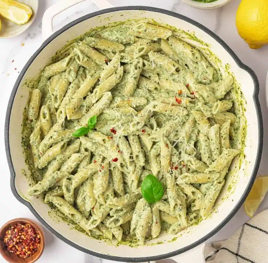 Pesto Ricotta Pasta
