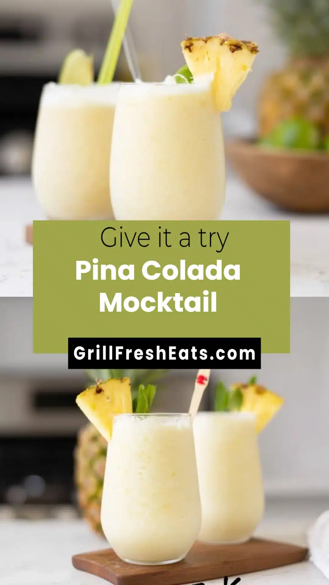 Pina Colada Mocktail